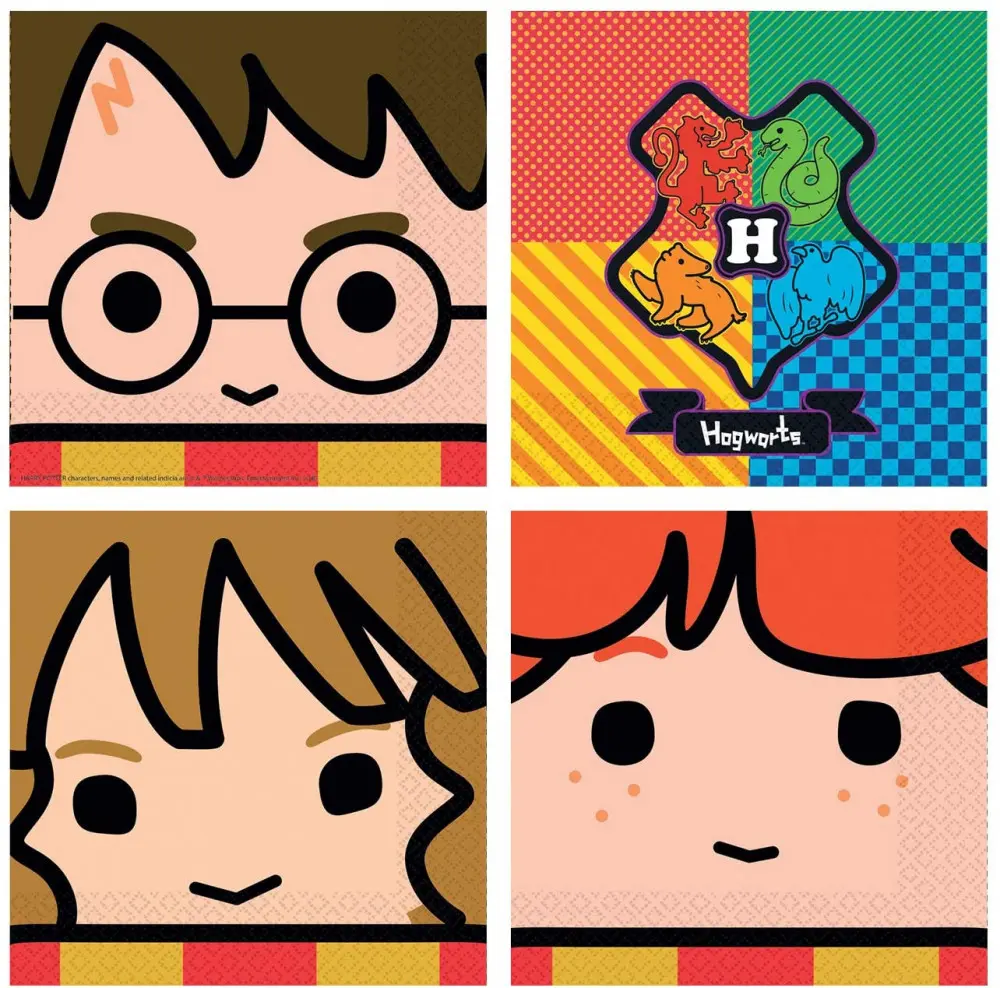 Harry Potter Napkins, 16 pcs, 33*33 cm product photo
