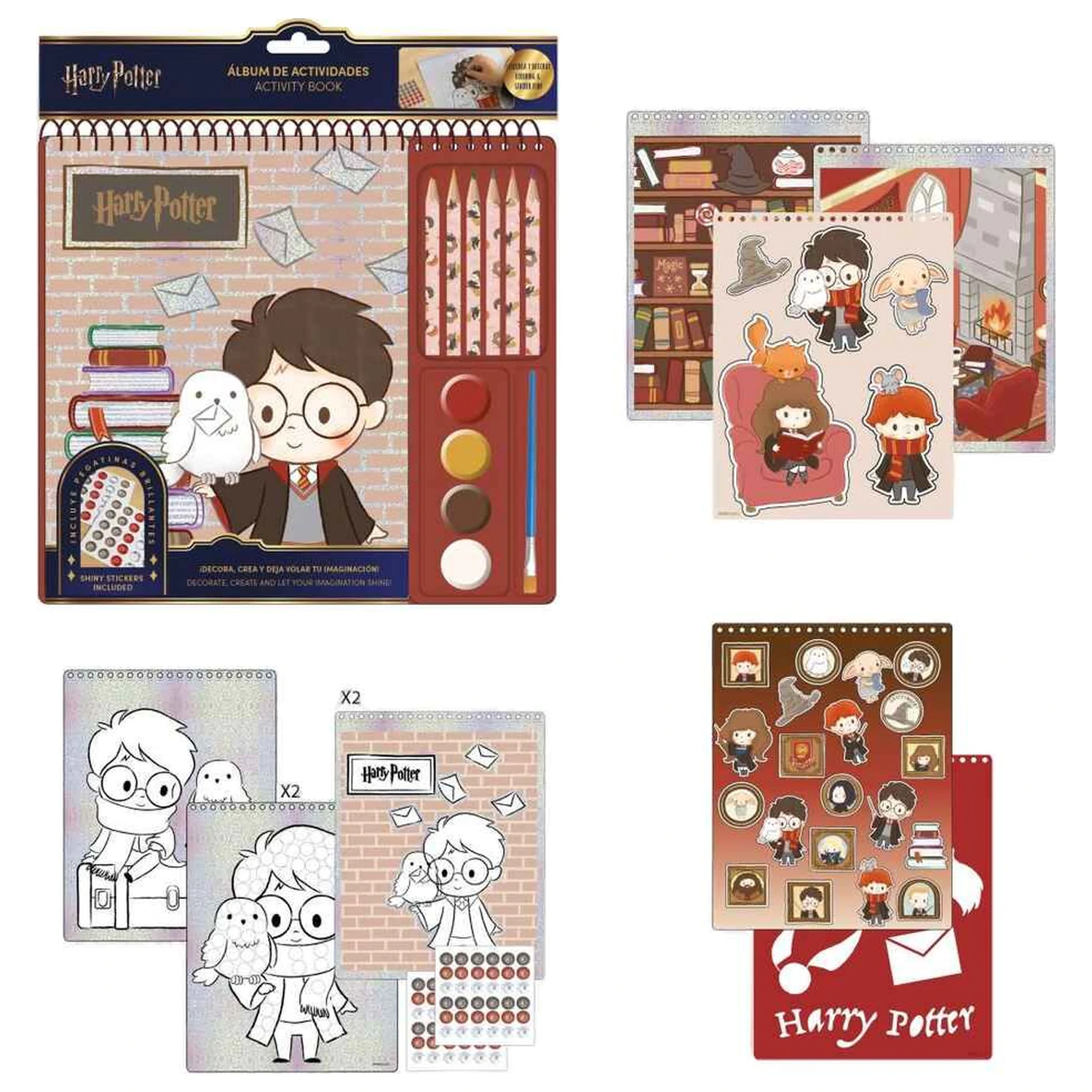 Harry Potter colouring activity book product photo