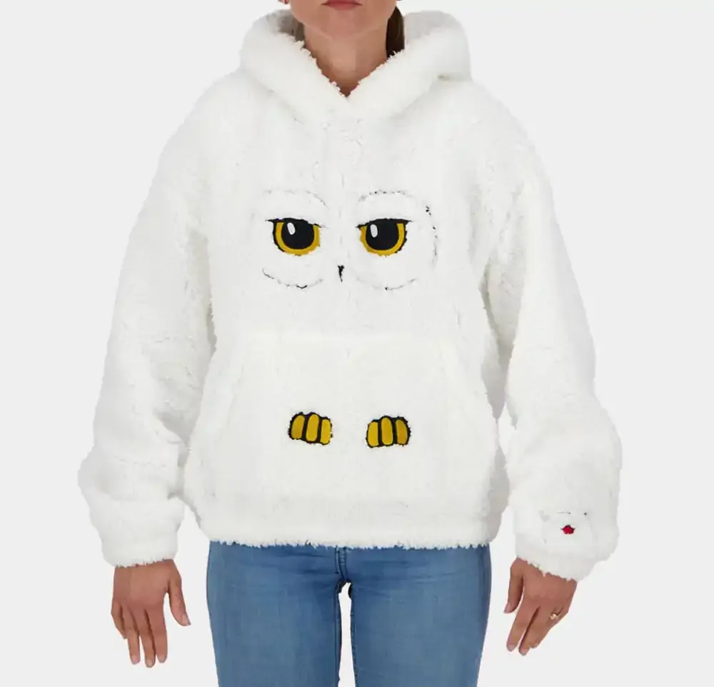 Harry Potter Teddy Hooded Sweater Hedwig product photo