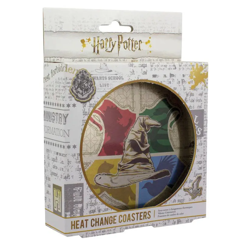 Harry Potter Sorting Hat change coasters product photo