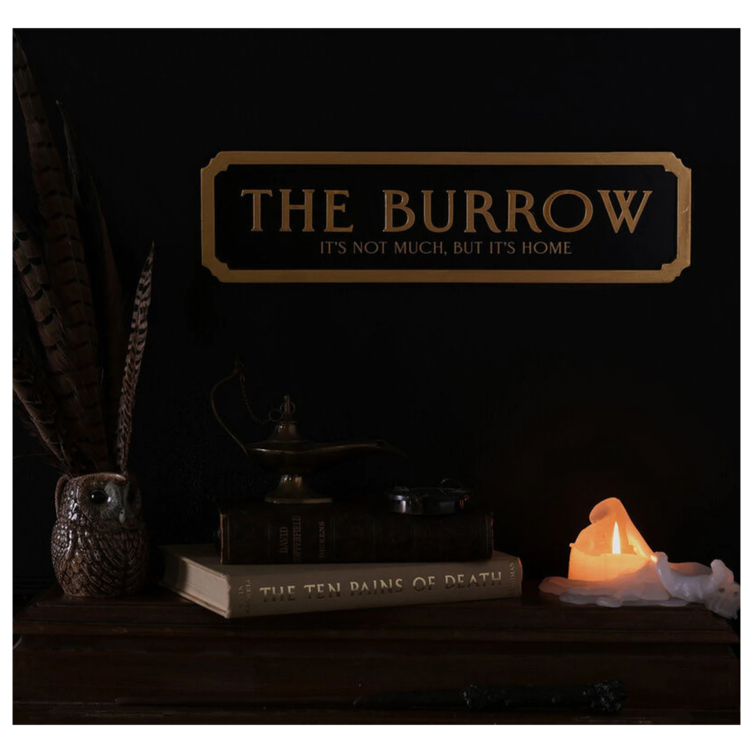 Harry Potter The Burrow sign product photo