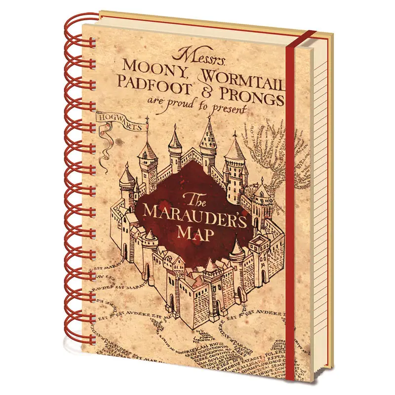 Harry Potter Notebook A5 Marauders Map termékfotó