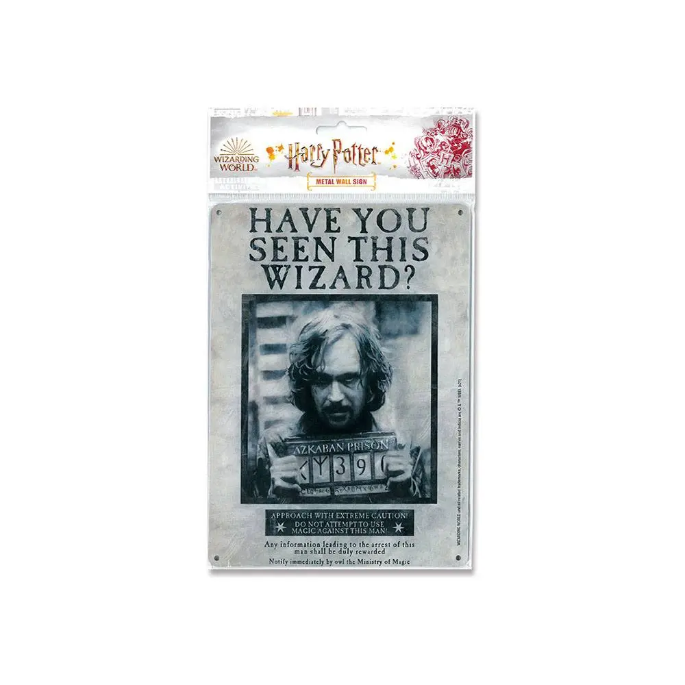 Harry Potter Tin Sign Have You Seen This Wizard 15 x 21 cm product photo