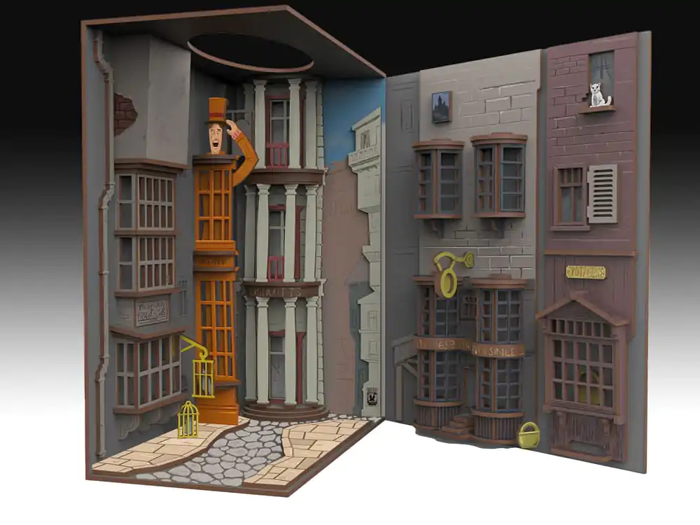 Harry Potter Tiny Adventures Book Nook Mini Diorama Diagon Alley 23 cm termékfotó