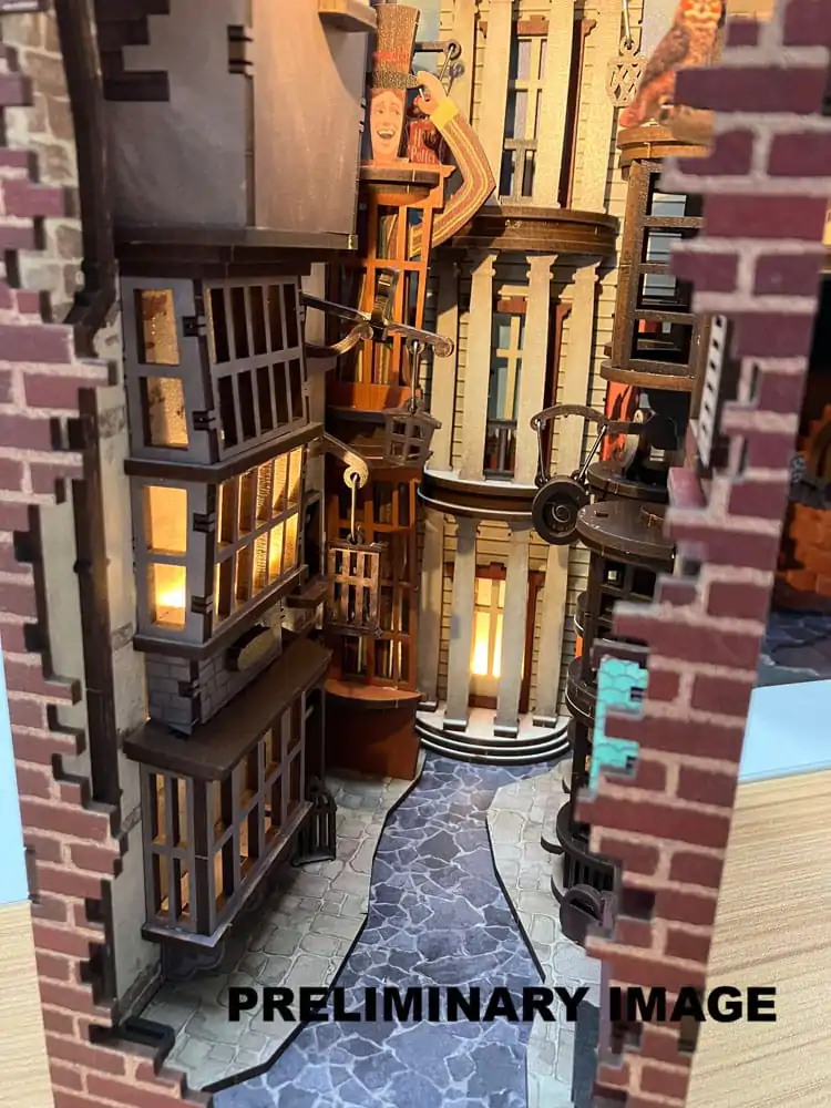 Harry Potter Tiny Adventures Book Nook Mini Diorama Diagon Alley 23 cm product photo