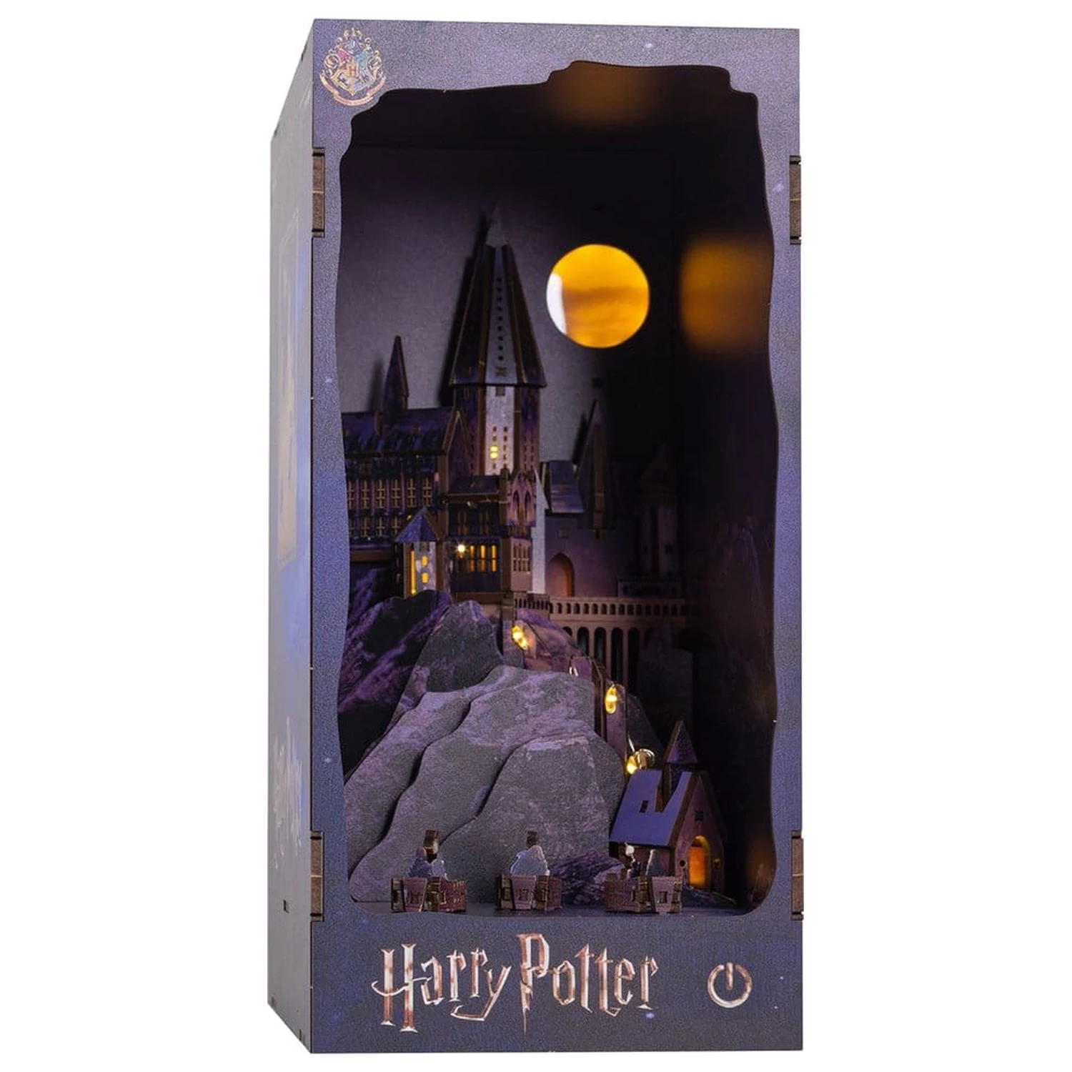 Harry Potter Tiny Adventures Book Nook Mini Diorama Hogwarts Castle 18 cm product photo