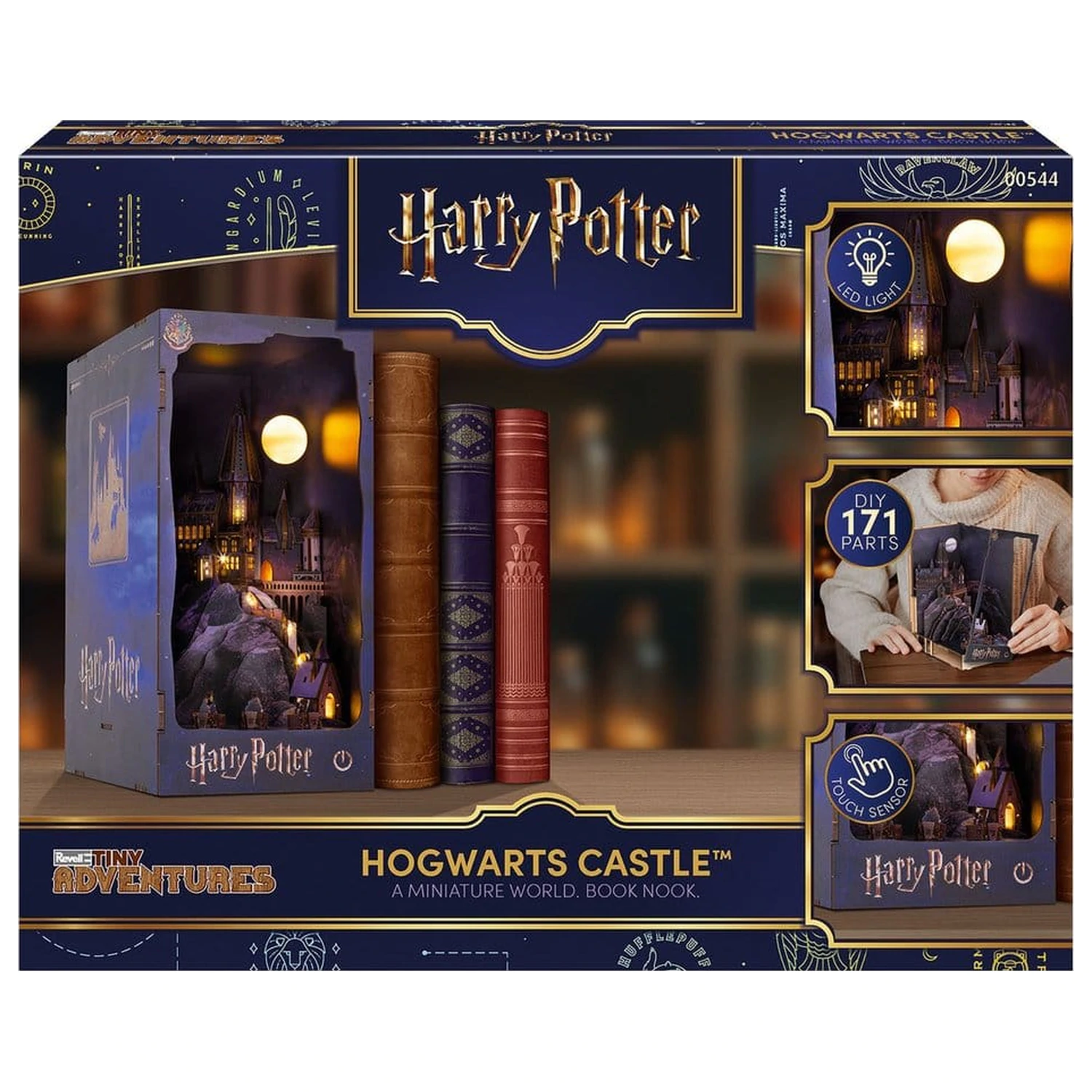 Harry Potter Tiny Adventures Book Nook Mini Diorama Hogwarts Castle 18 cm product photo