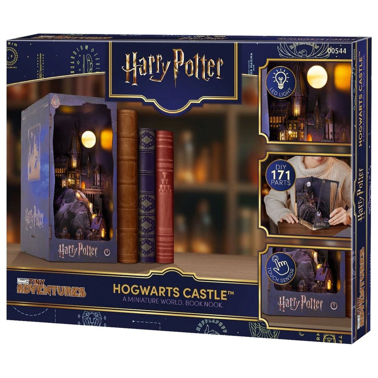 Harry Potter Tiny Adventures Book Nook Mini Diorama Hogwarts Castle 18 cm product photo