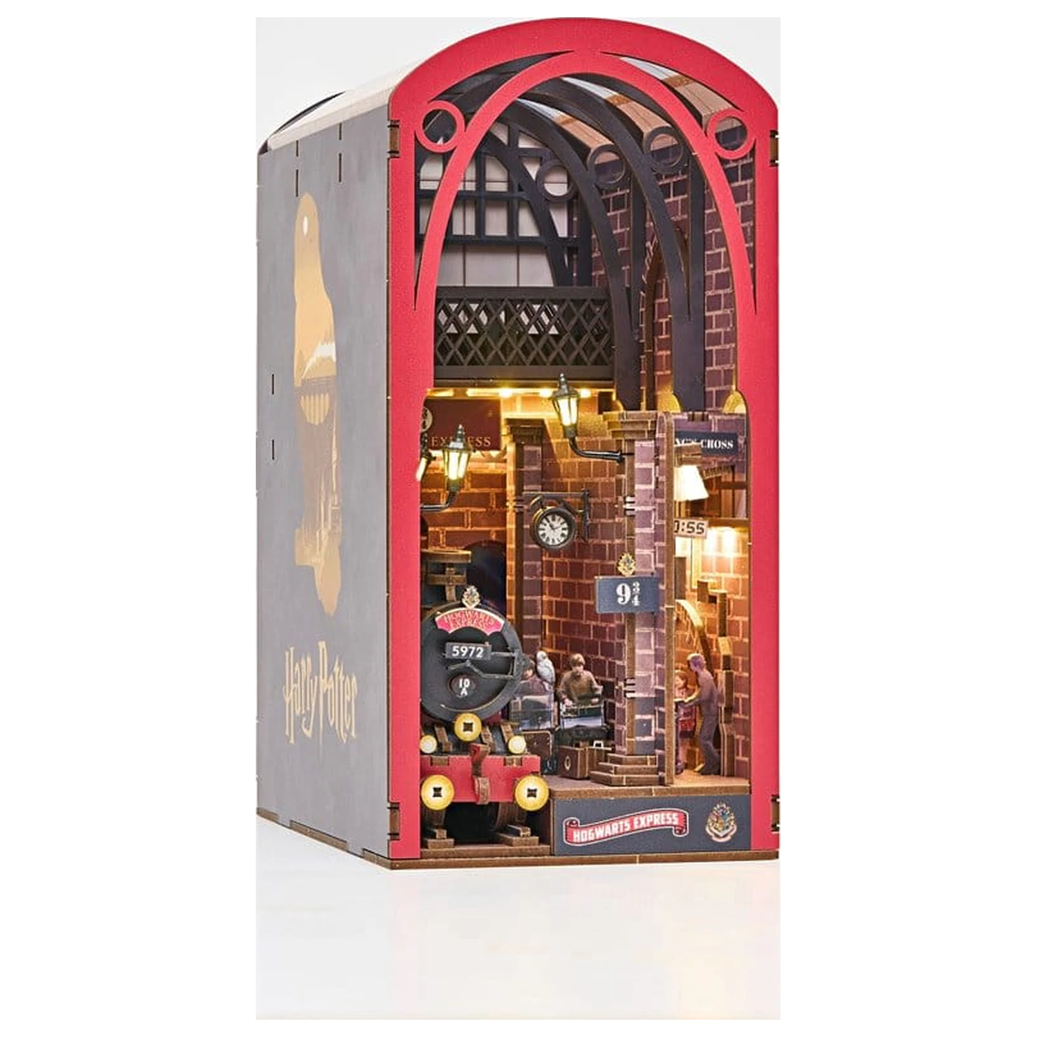 Harry Potter Tiny Adventures Book Nook Mini Diorama Hogwarts Express 18 cm product photo
