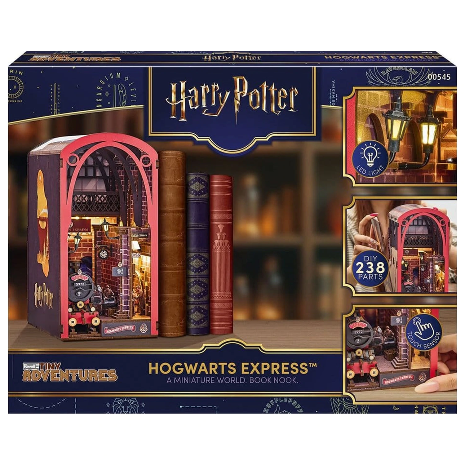 Harry Potter Tiny Adventures Book Nook Mini Diorama Hogwarts Express 18 cm product photo