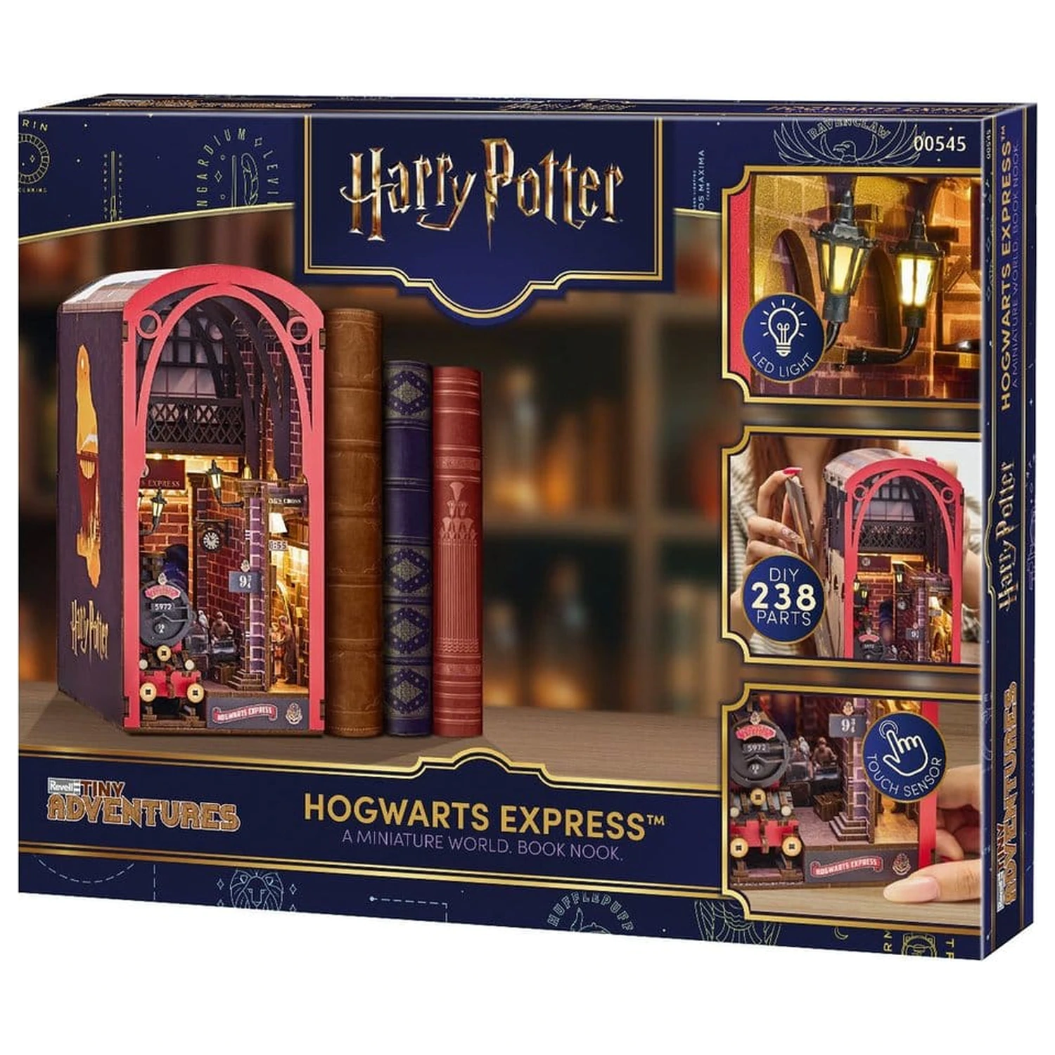Harry Potter Tiny Adventures Book Nook Mini Diorama Hogwarts Express 18 cm product photo