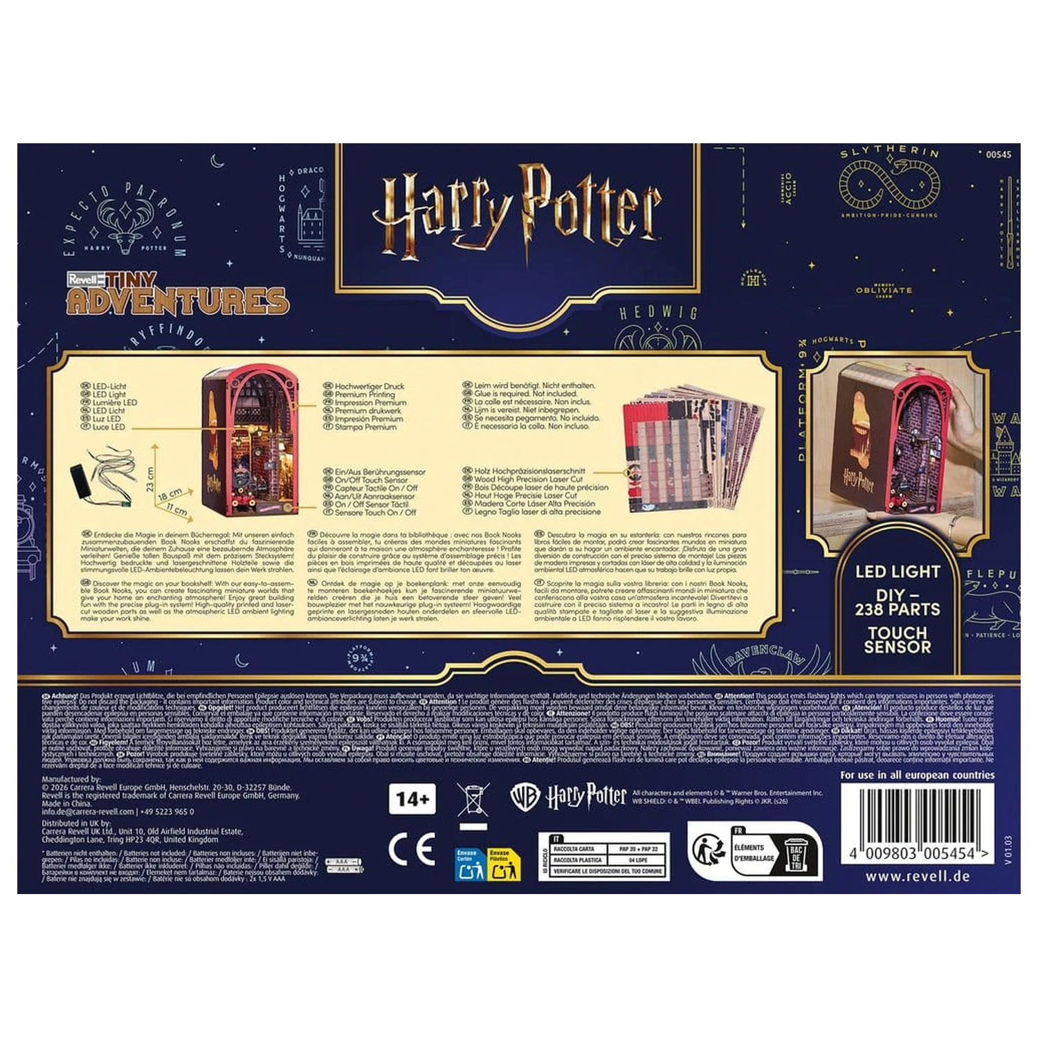 Harry Potter Tiny Adventures Book Nook Mini Diorama Hogwarts Express 18 cm product photo