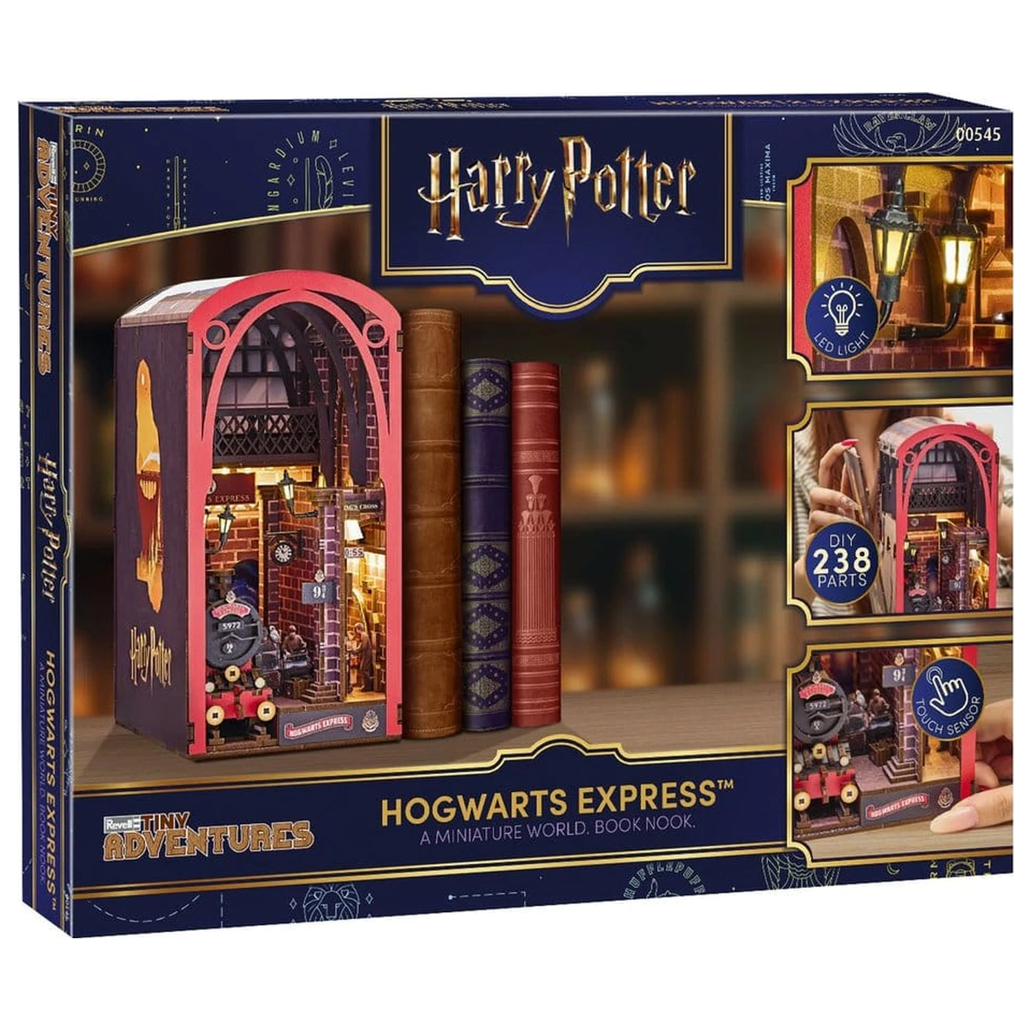 Harry Potter Tiny Adventures Book Nook Mini Diorama Hogwarts Express 18 cm product photo