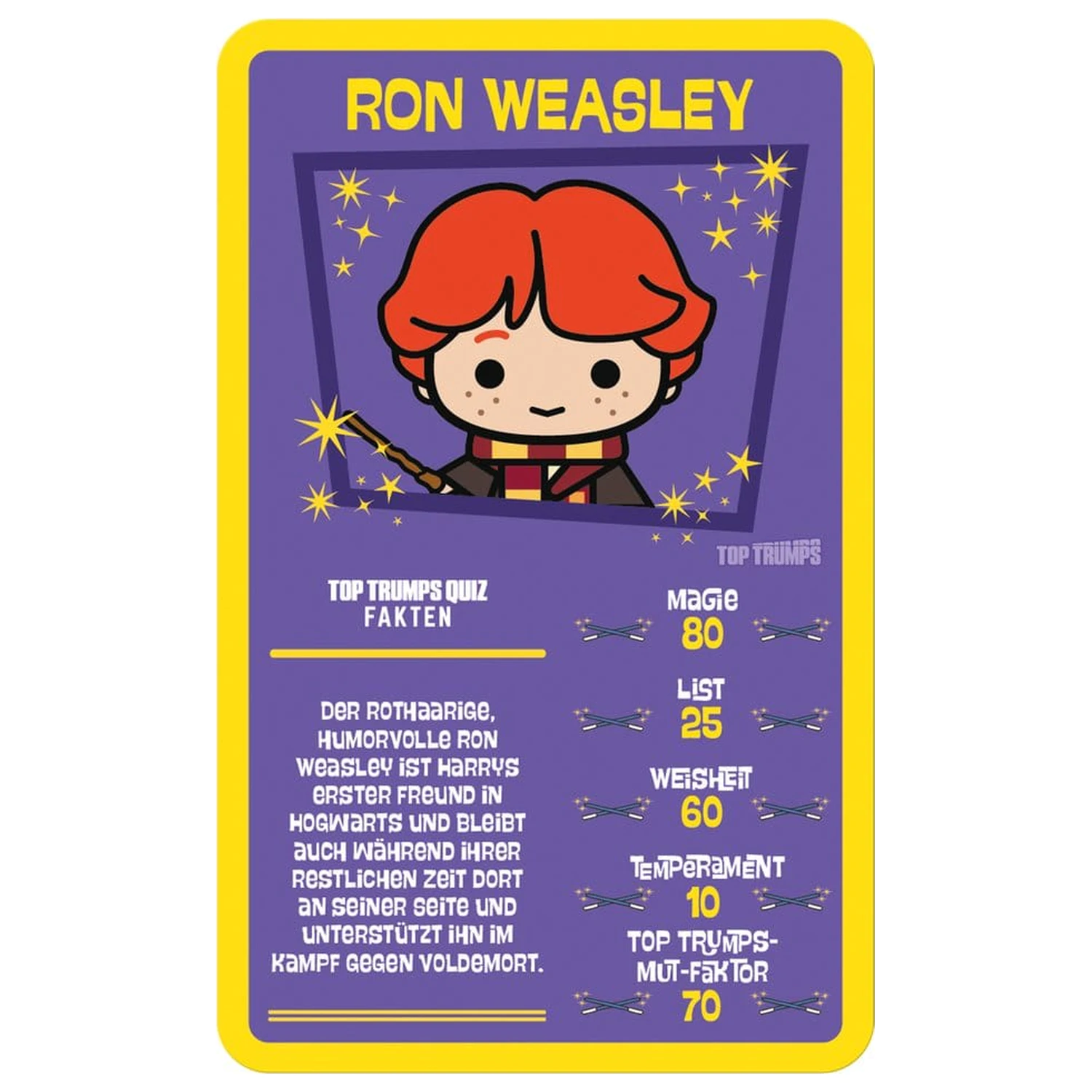 Harry Potter Card Game Top Trumps Chibi Style *German Version* product photo