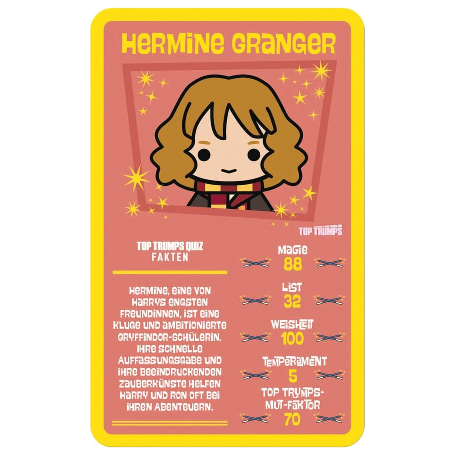 Harry Potter Card Game Top Trumps Chibi Style *German Version* product photo