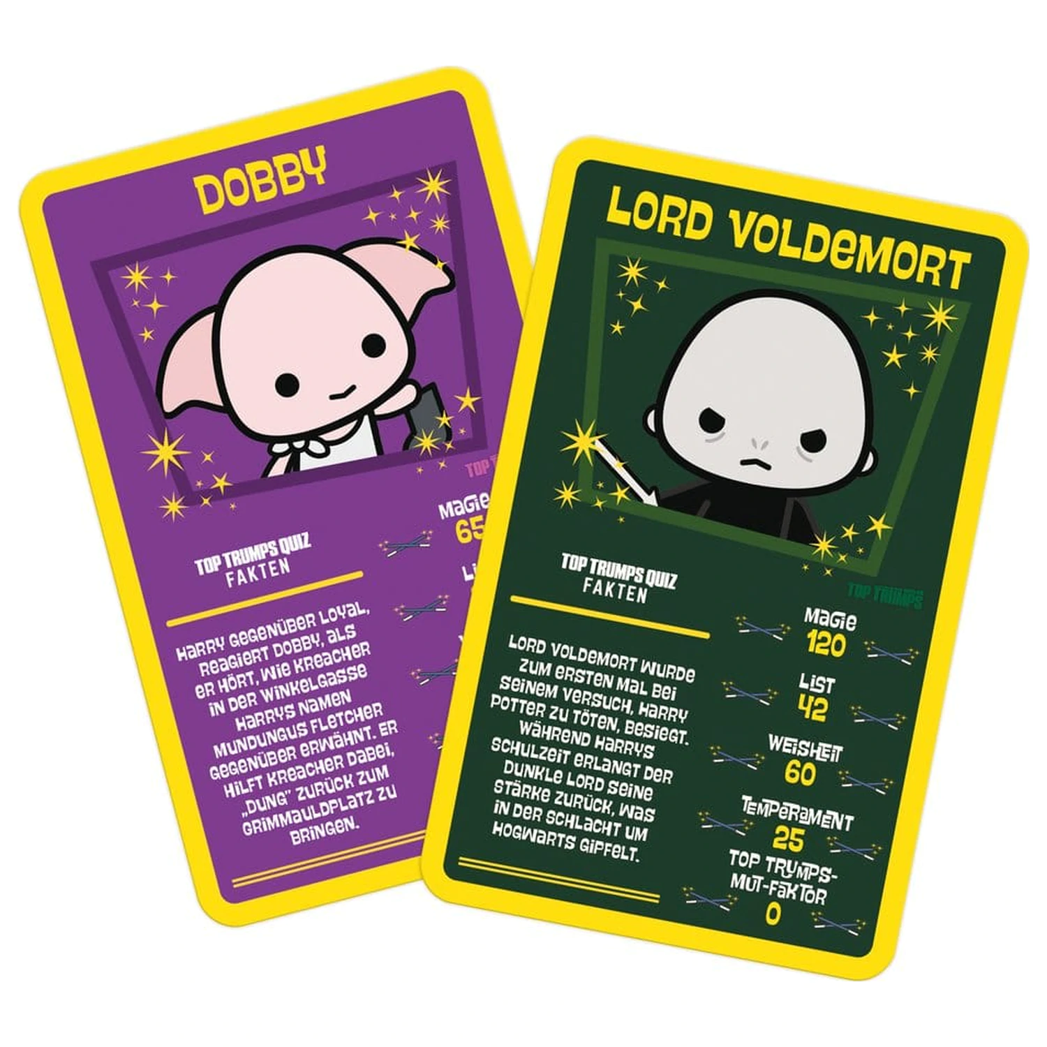 Harry Potter Card Game Top Trumps Chibi Style *German Version* product photo