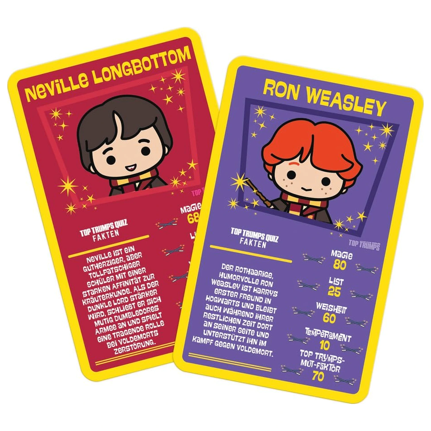 Harry Potter Card Game Top Trumps Chibi Style *German Version* product photo
