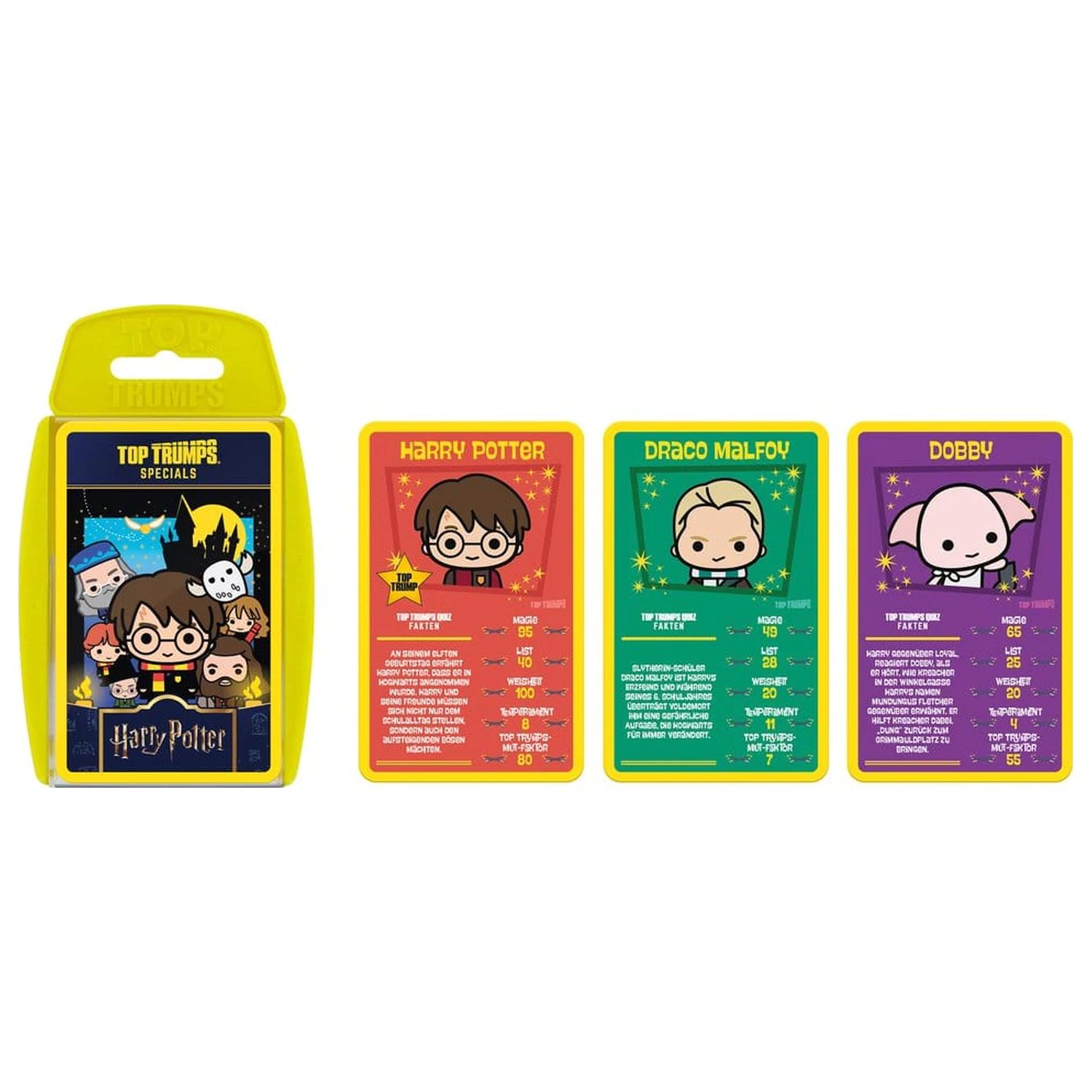 Harry Potter Card Game Top Trumps Chibi Style *German Version* product photo