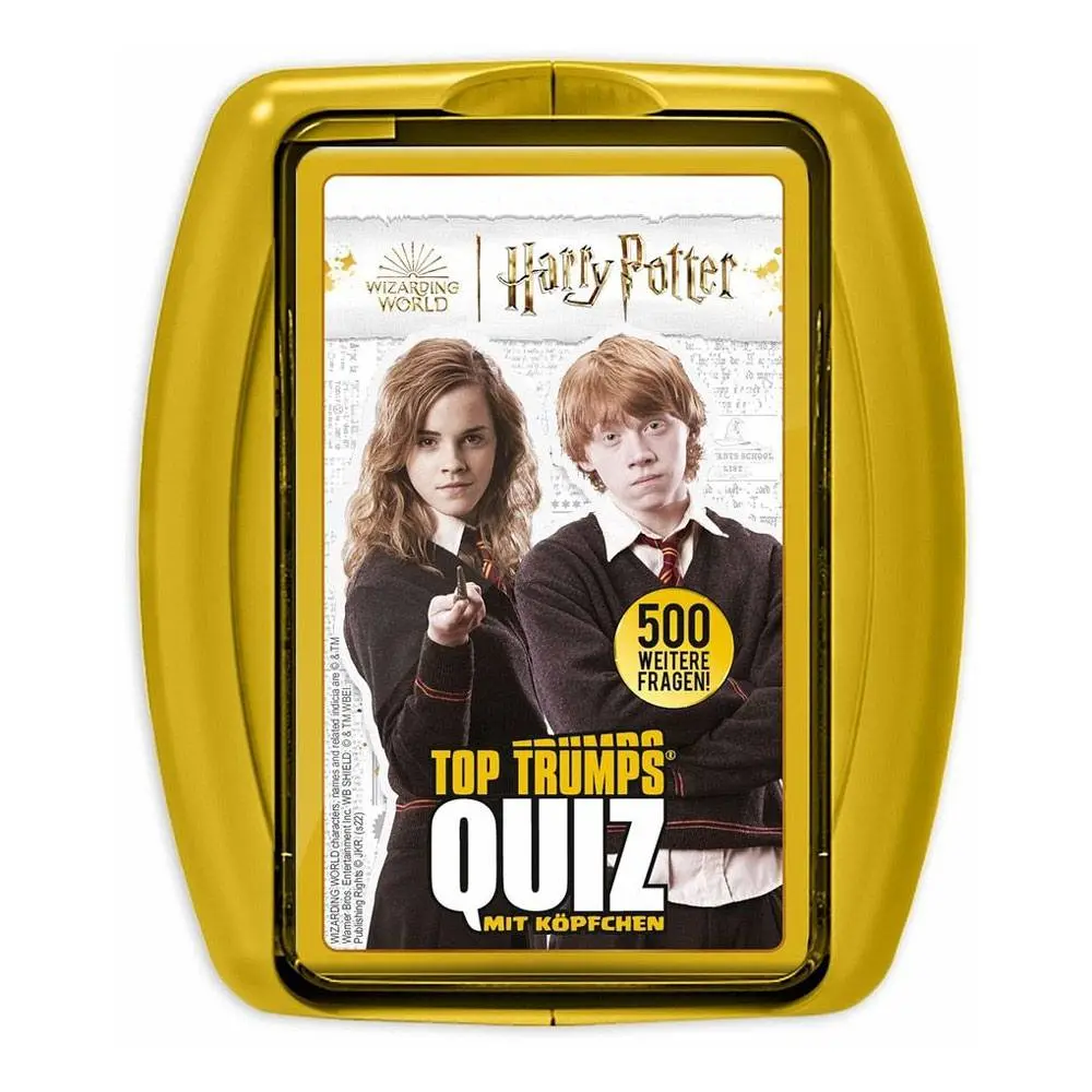 Harry Potter Card Game Top Trumps Quiz Hogwarts *German Version* product photo