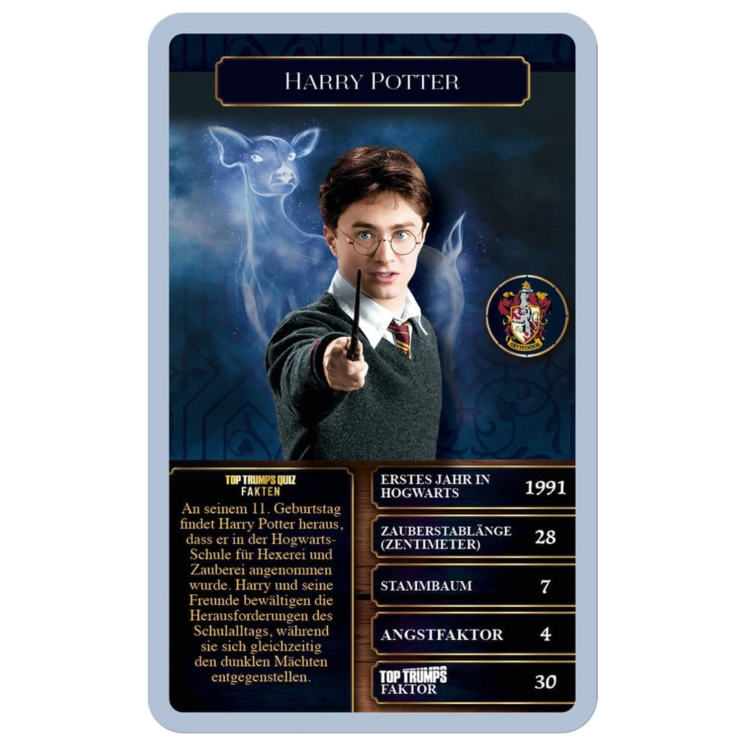Harry Potter Card Game Top Trumps Witches and Wizards New Version *German Version* product photo