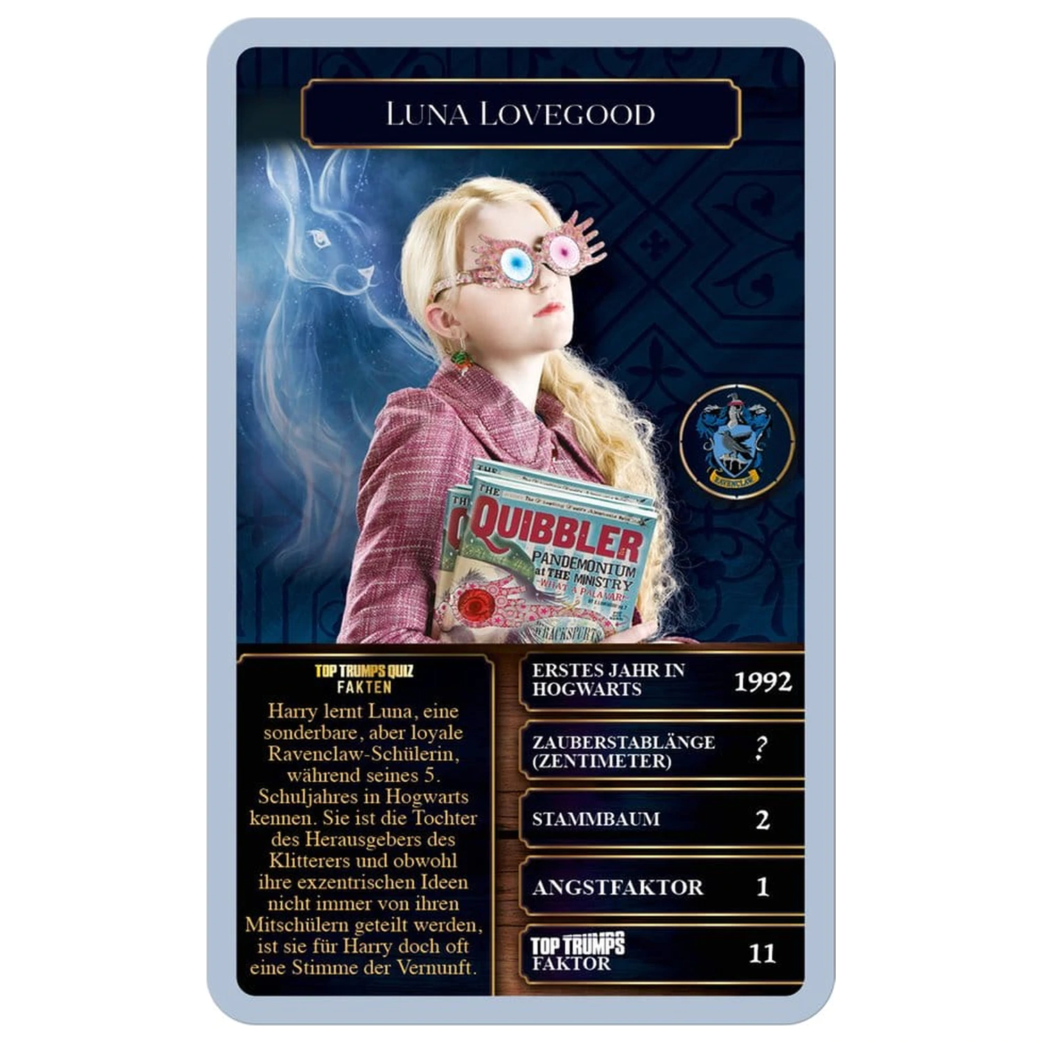 Harry Potter Card Game Top Trumps Witches and Wizards New Version *German Version* product photo