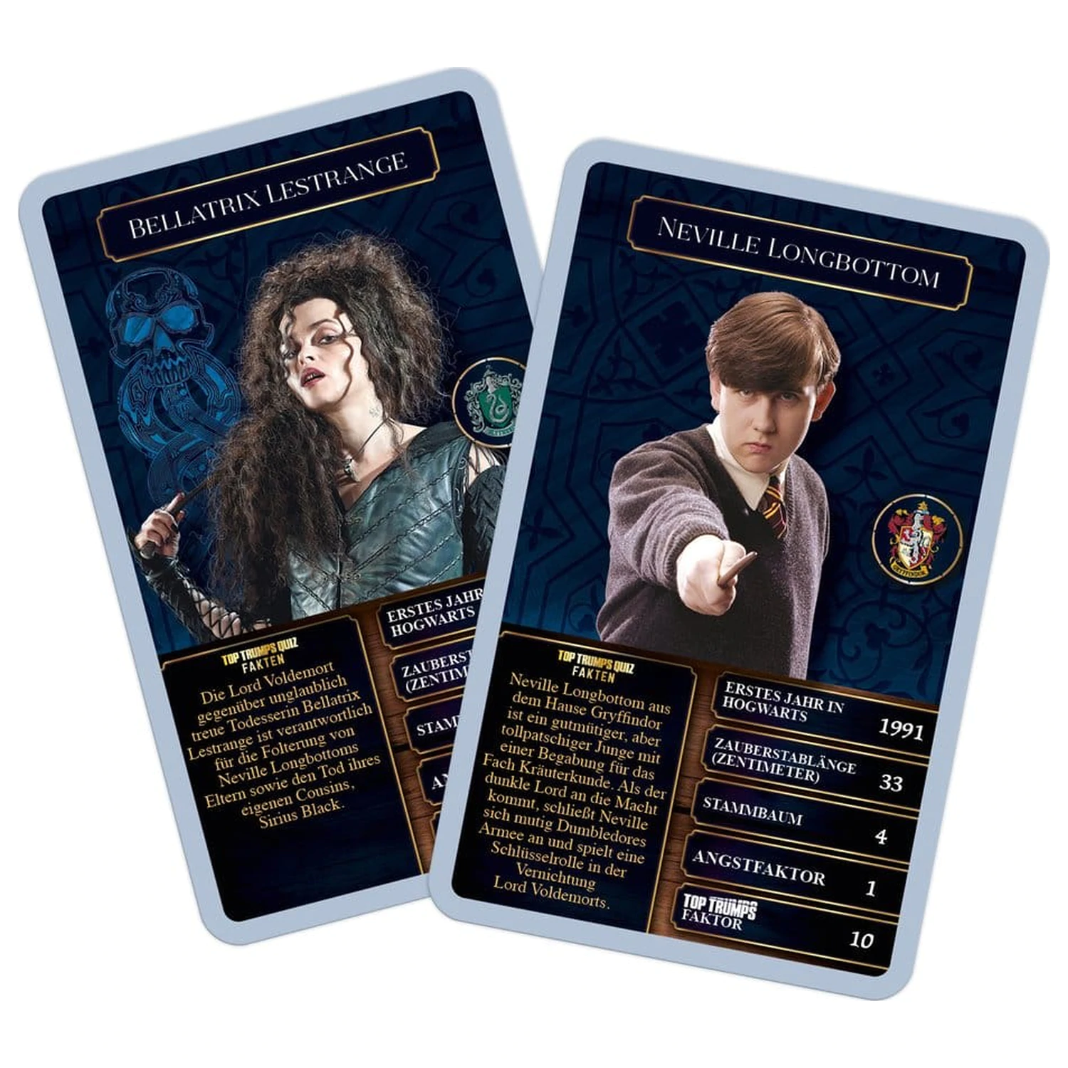 Harry Potter Card Game Top Trumps Witches and Wizards New Version *German Version* product photo