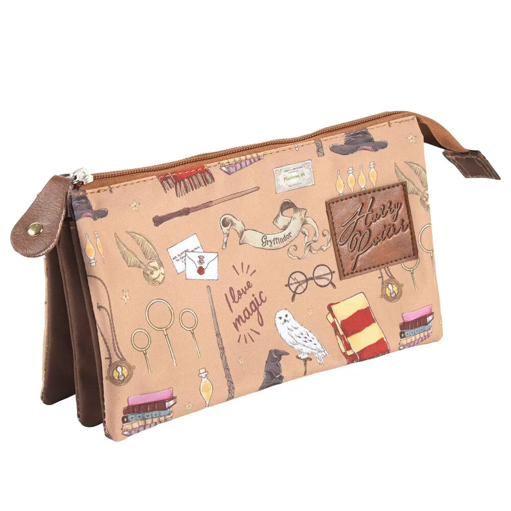 Harry Potter triple pencil case product photo