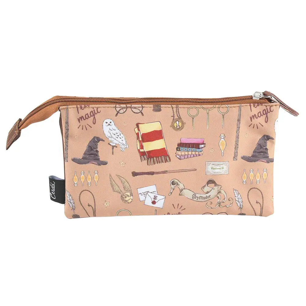 Harry Potter triple pencil case product photo