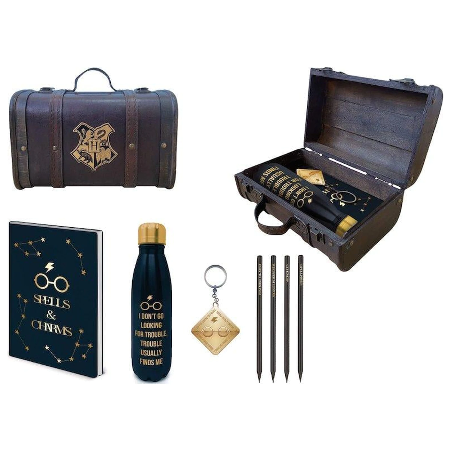 Harry Potter Premium Trunk Gift Set Trouble Finds Me product photo