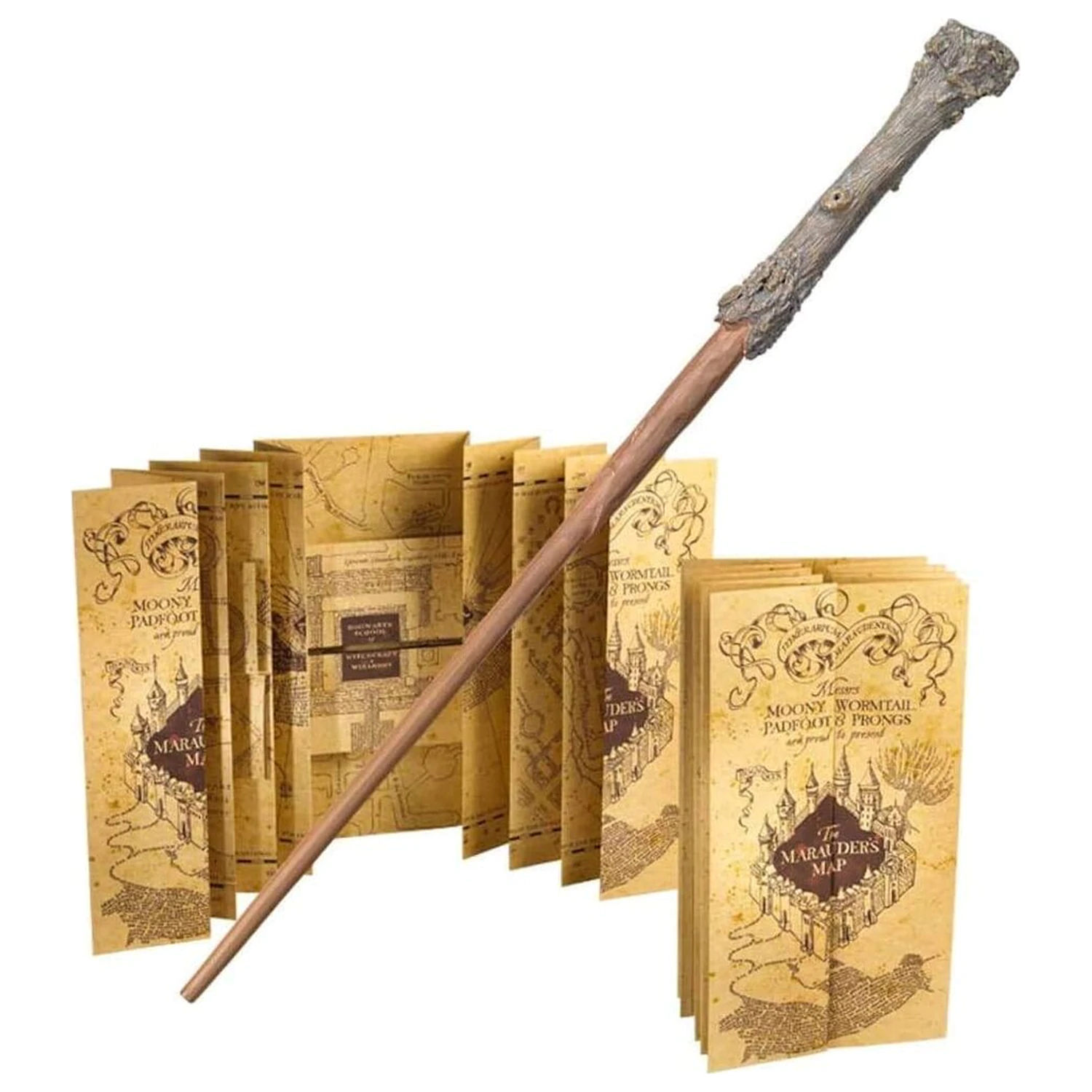Harry Potter Magic Wand + Marauders Map product photo
