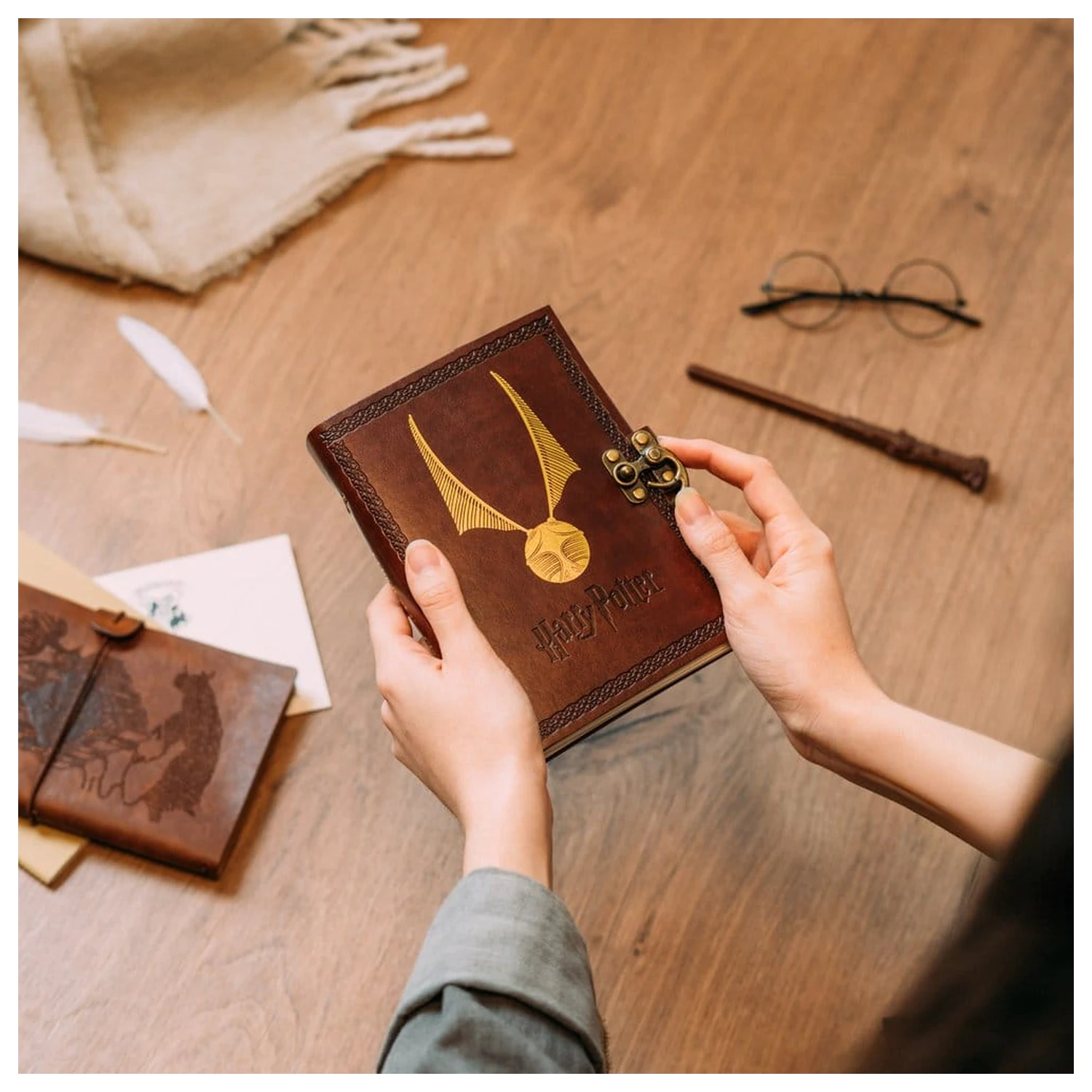 Harry Potter Vegan Leather Notebook product photo