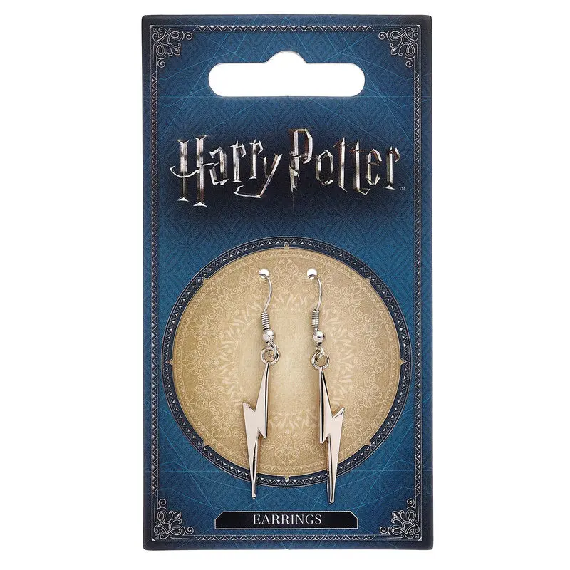 Harry Potter Earrings Lightning Bolt (silver plated) product photo