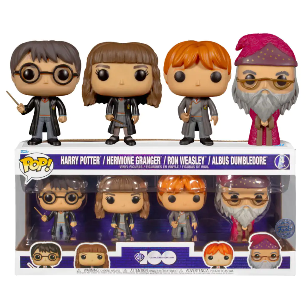 Harry Potter POP! Movies Vinyl Figure 4-Pack W1 9 cm termékfotó