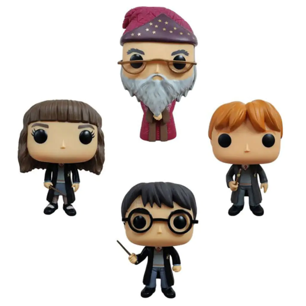 Harry Potter POP! Movies Vinyl Figure 4-Pack W1 9 cm termékfotó