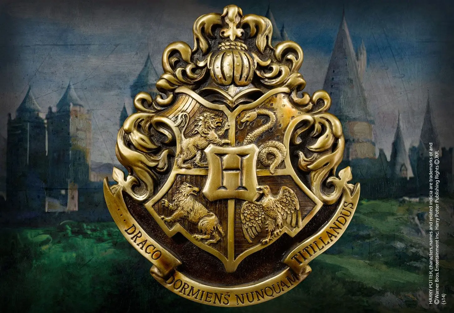 Harry Potter Wall Art Hogwarts School Crest 28 x 31 cm product photo