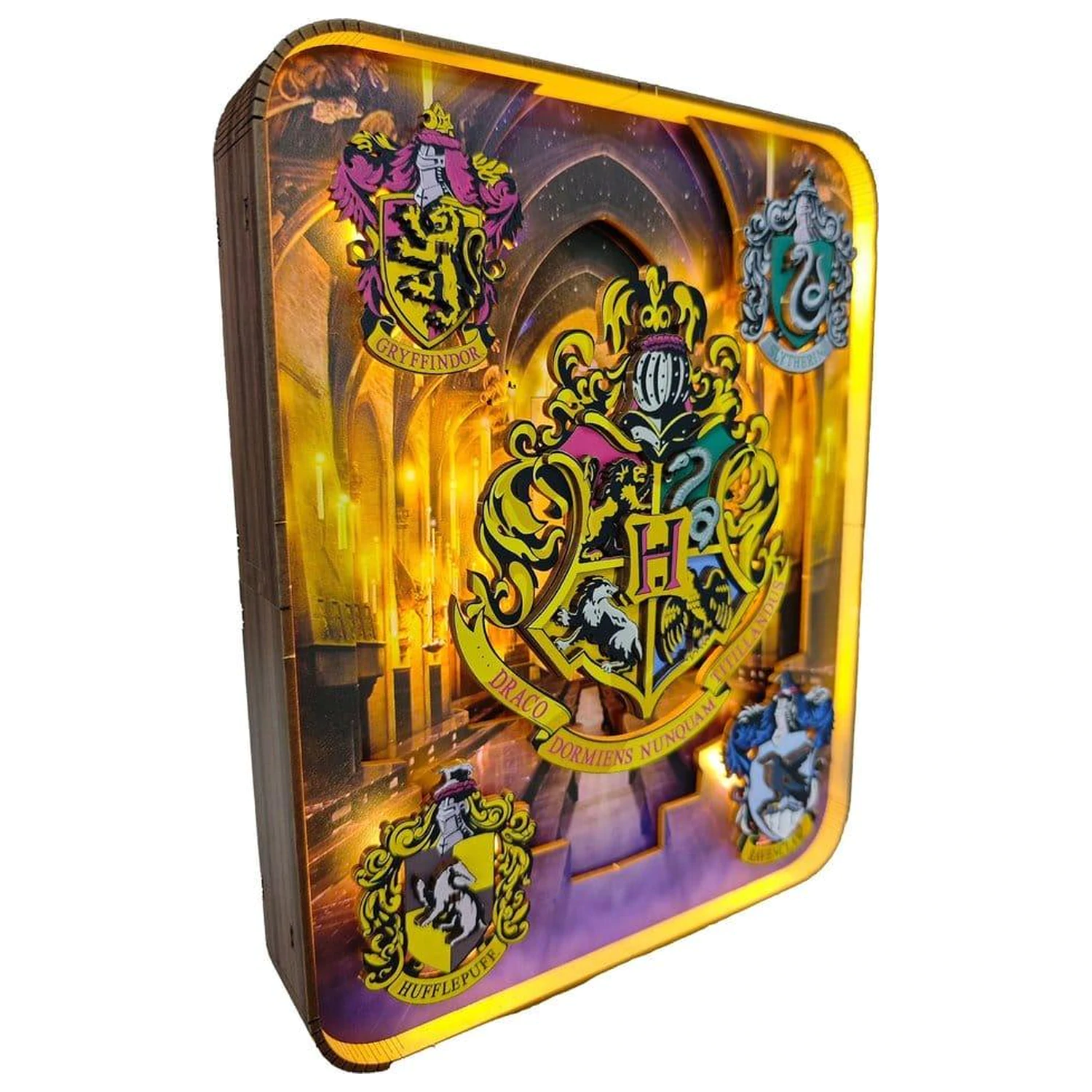 Harry Potter Wall Frame Coat of Arms xxpc + LED Light product photo