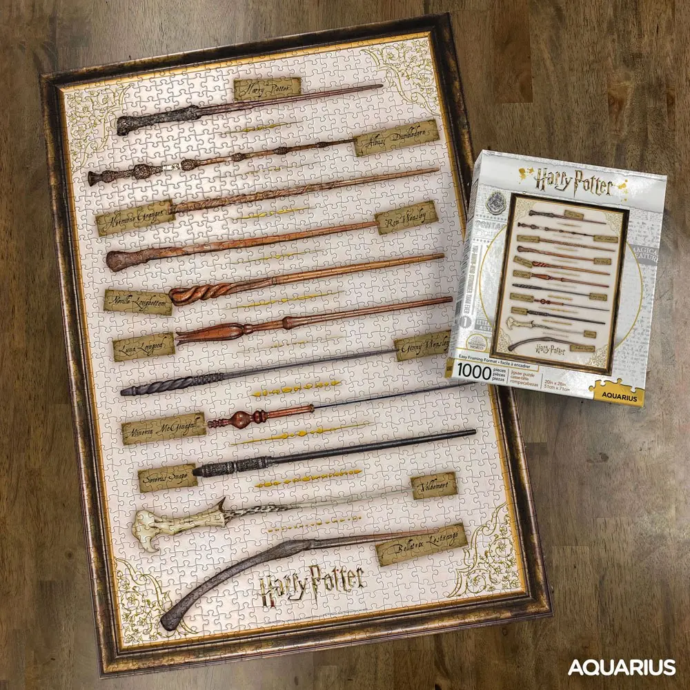 Harry Potter Jigsaw Puzzle Wands (1000 pieces) product photo