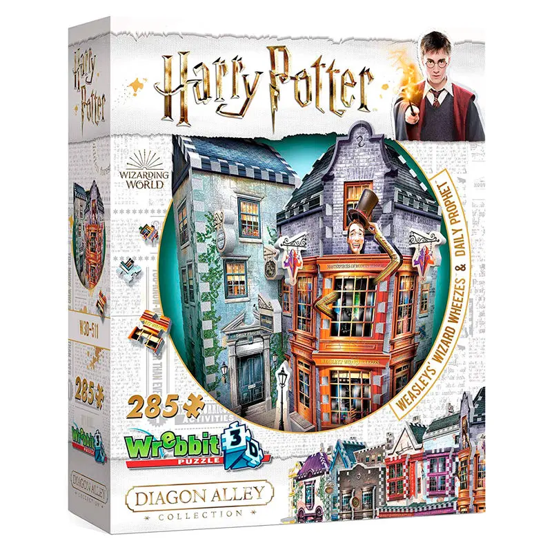 Harry Potter 3D Puzzle DAC Weasley's Wizard Wheezes &amp; Daily Prophet product photo