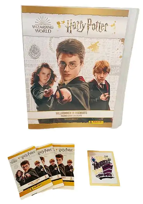 Harry Potter - Welcome to Hogwarts Trading Cards Starter Pack *German Version* product photo