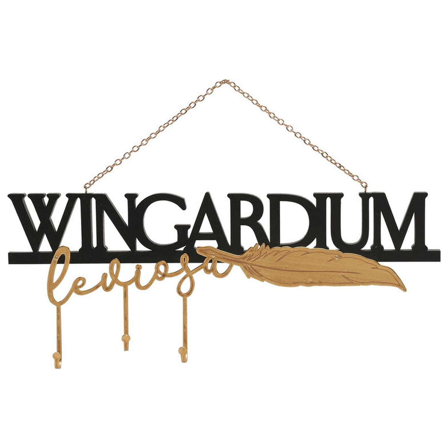 Harry Potter Wingardium wooden sign product photo