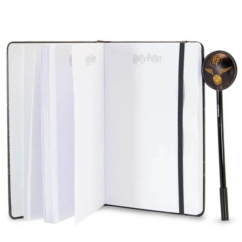 Harry Potter Notebook with Pen Gift Set Golden Snitch termékfotó
