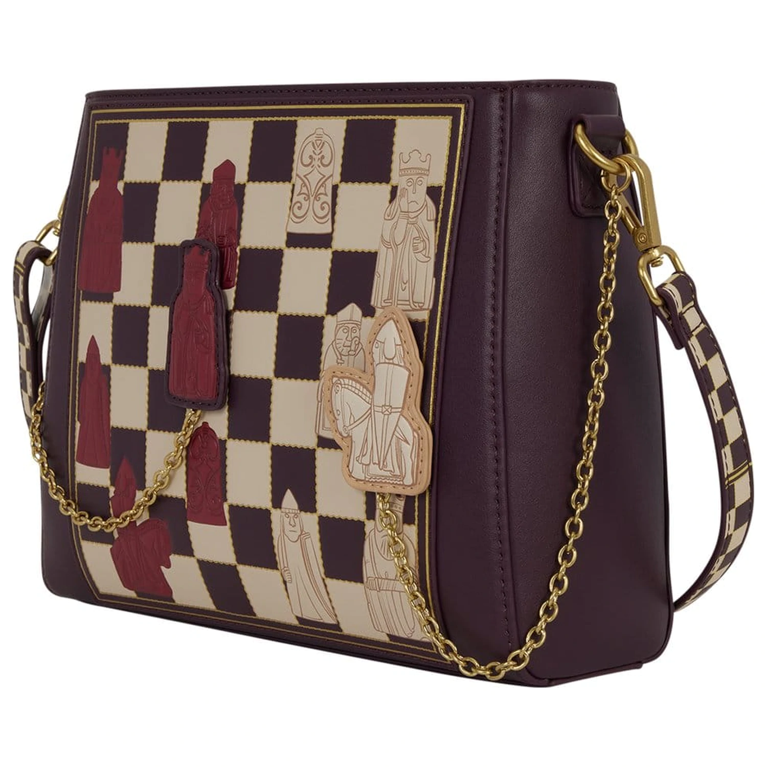 Harry Potter by Loungefly Crossbody Wizard Chess with Playable Pieces product photo