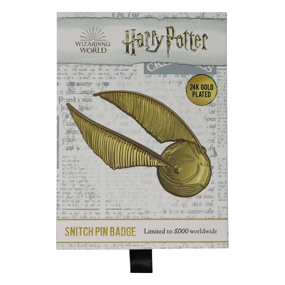 Harry Potter XL Premium Pin Badge Oversized Snitch (gold plated) product photo