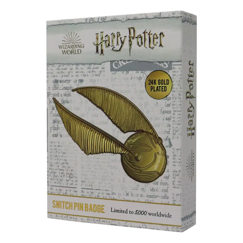 Harry Potter XL Premium Pin Badge Oversized Snitch (gold plated) product photo