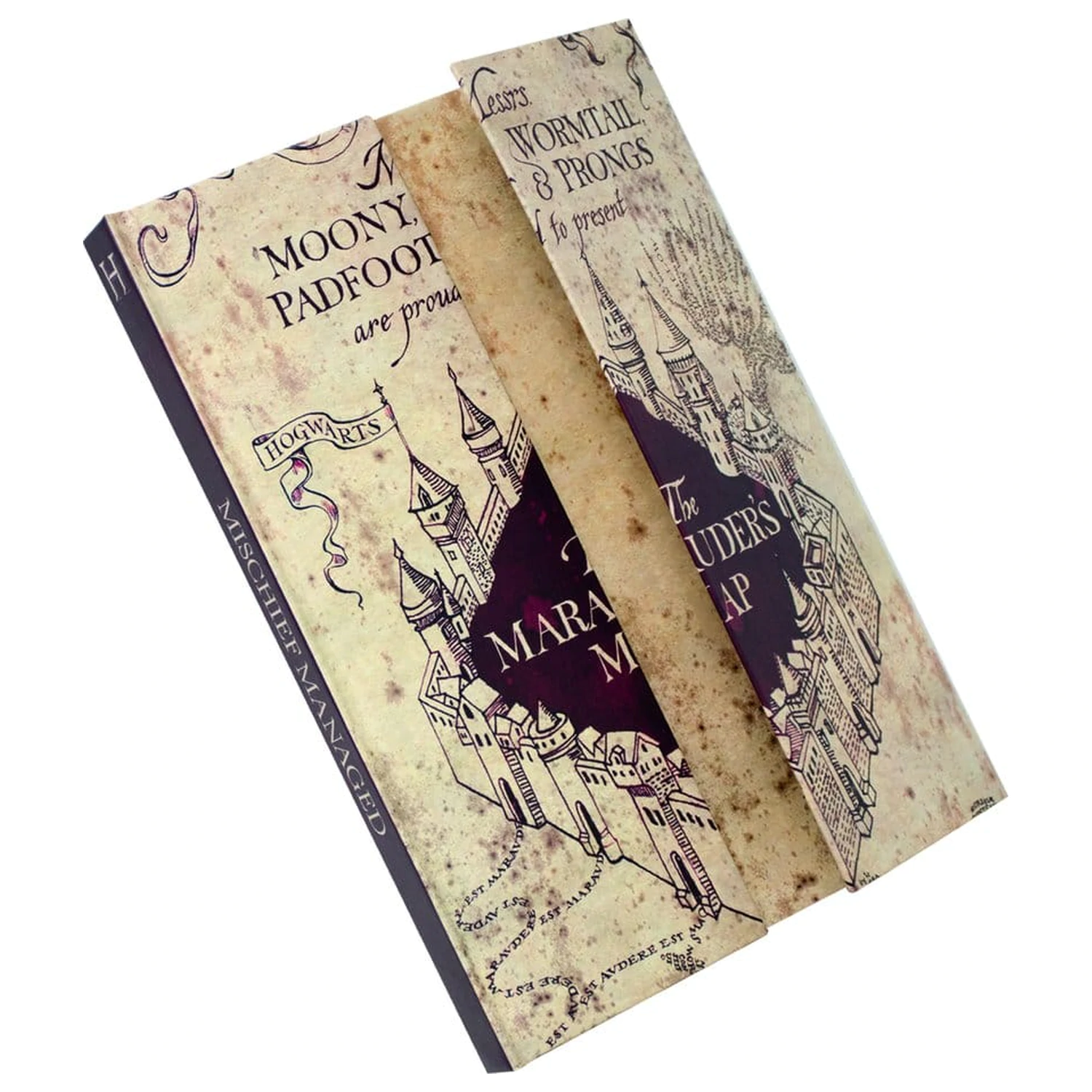 Harry Potter Notebook A5 Marauder's Map product photo