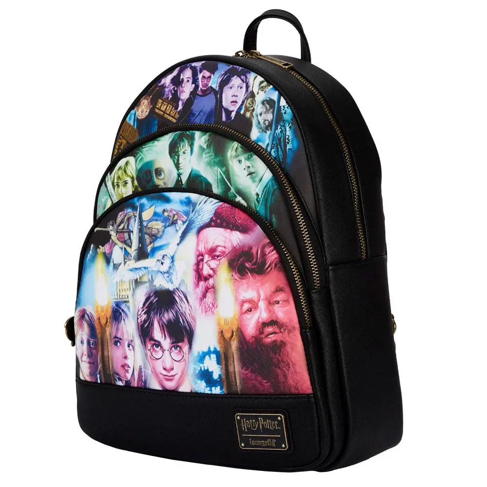 Harry Potter by Loungefly Backpack Trilogy Triple Pocket termékfotó