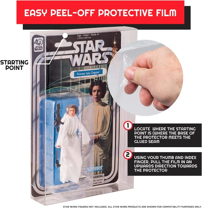 Star Wars 6 inches - 40th Legacy Pack - Pack of 12 Protectors product photo