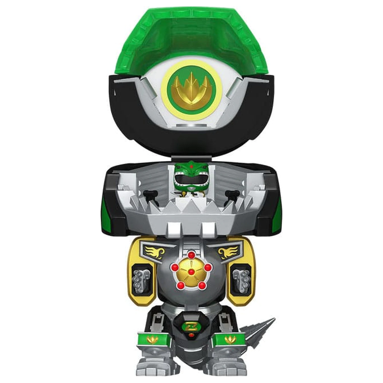 Hasbro Bitty Funko POP! Bots Figure PR- Dragon Zord w/GR Ranger 11,7 cm product photo