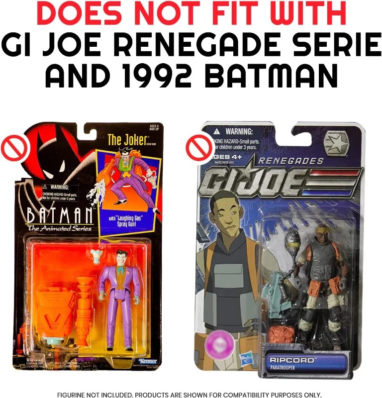 Star Wars & GI Joe 3.75” Carded Figures Pack 25 protectors product photo