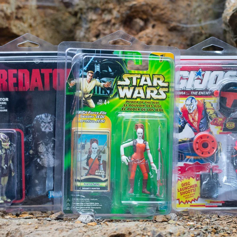 Star Wars & GI Joe 3.75” Carded Figures Pack 25 protectors product photo